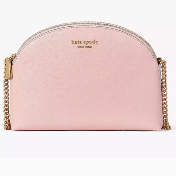 kate spade Handbags - Kate Spade, EUC, Crossbody Bag, Blush Pink, Zipper/Magnetic Closure
